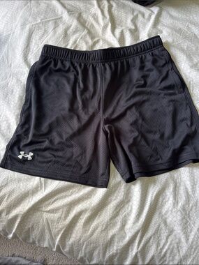 Under Armour Black Mesh Performance Shorts